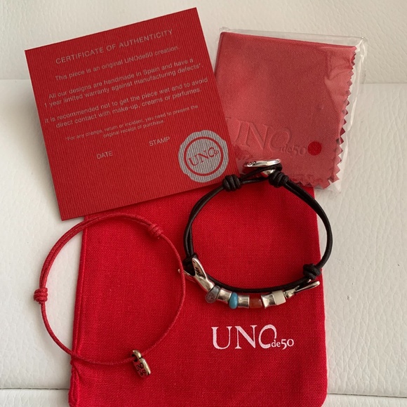 NWT! UNO de 50 Leather Bracelet "Triton" PUL1540. - Picture 12 of 15